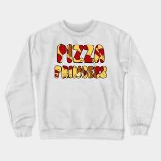 Pepperoni Pizza Princess Crewneck Sweatshirt